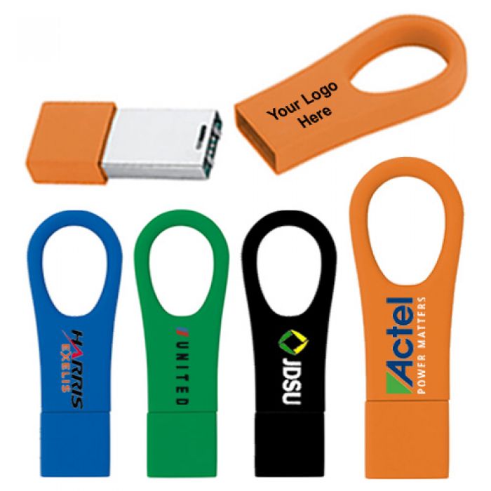 Promotional Logo 1 GB Ring USB 2.0 Flash Drives