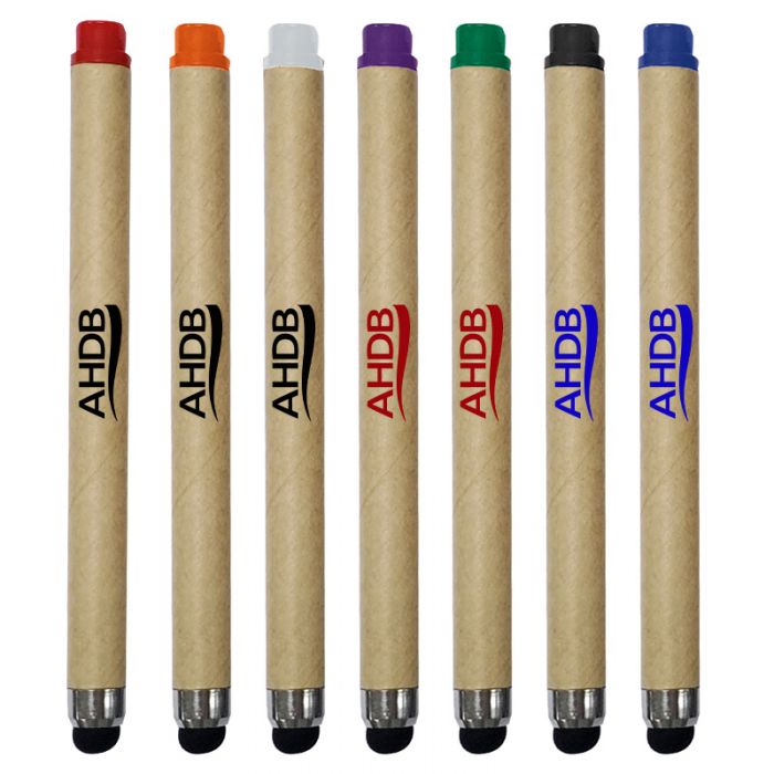 Custom Printed Paper Barrel Stylus