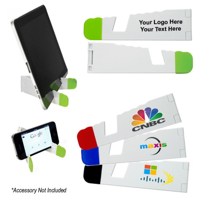 Personalized V Fold Phone And Tablet Stand