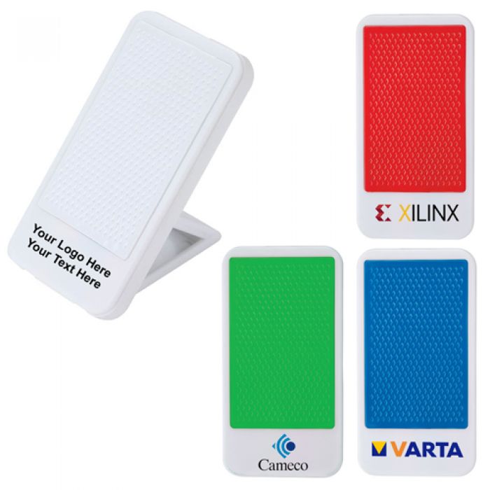 Promotional Logo Mobile Device Stand with Sticky Notes