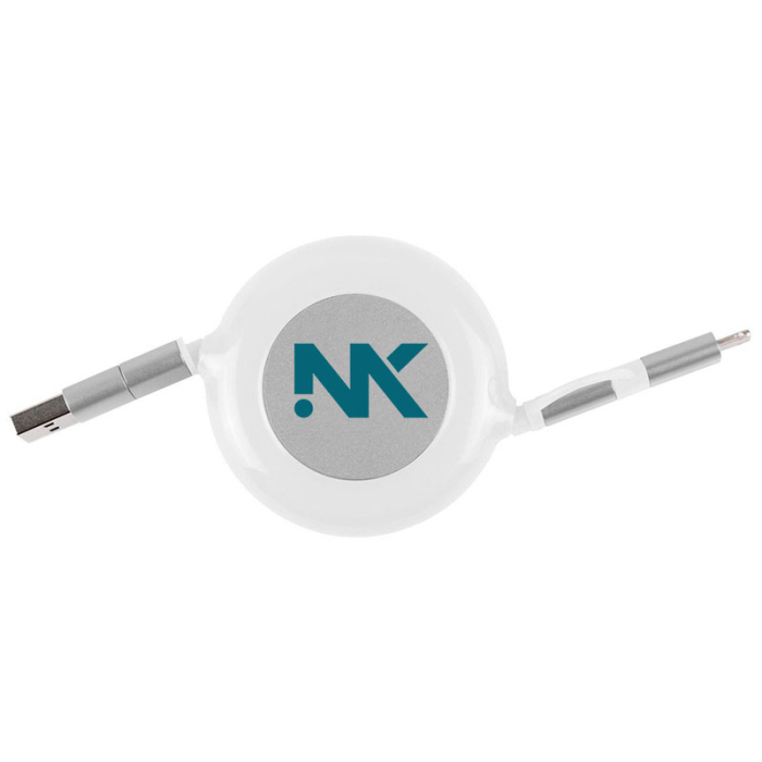 Custom 3-in-1 Retractable Fast Charge-It™ Cables