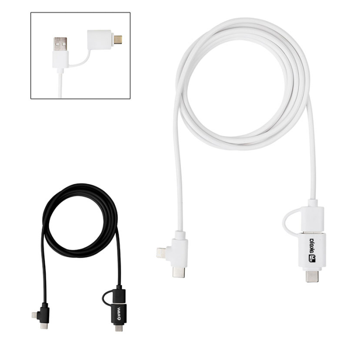 Custom 5 Foot Recycled Charging Cables