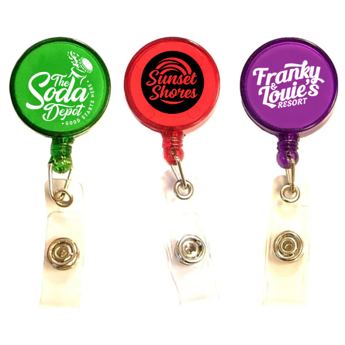 Custom Badge Holders with Alligator Clip