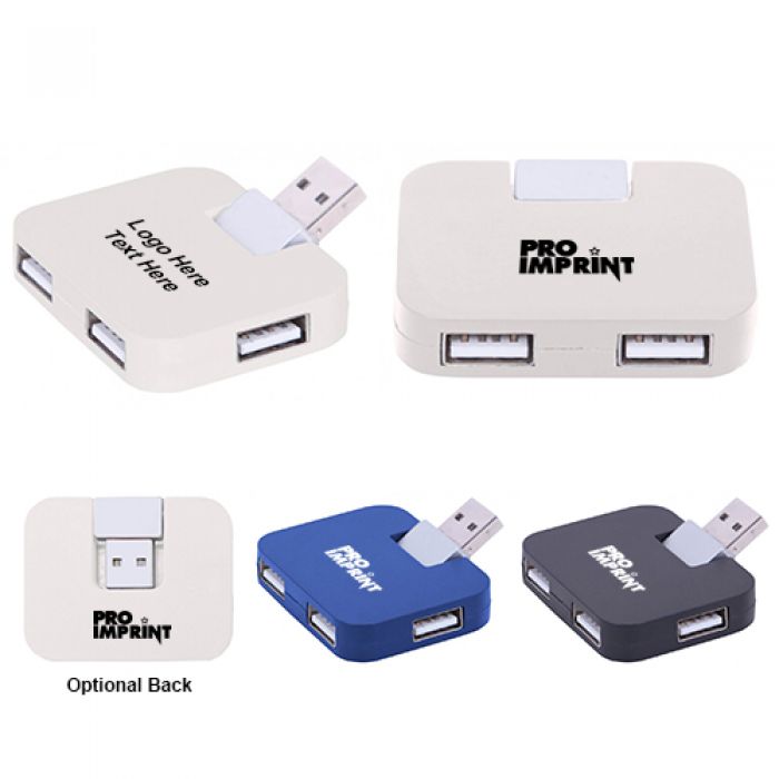 Promotional Logo 4-Port USB Hubs