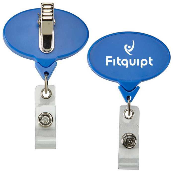 Secure-A-Badge™ Personalized Oval Badges