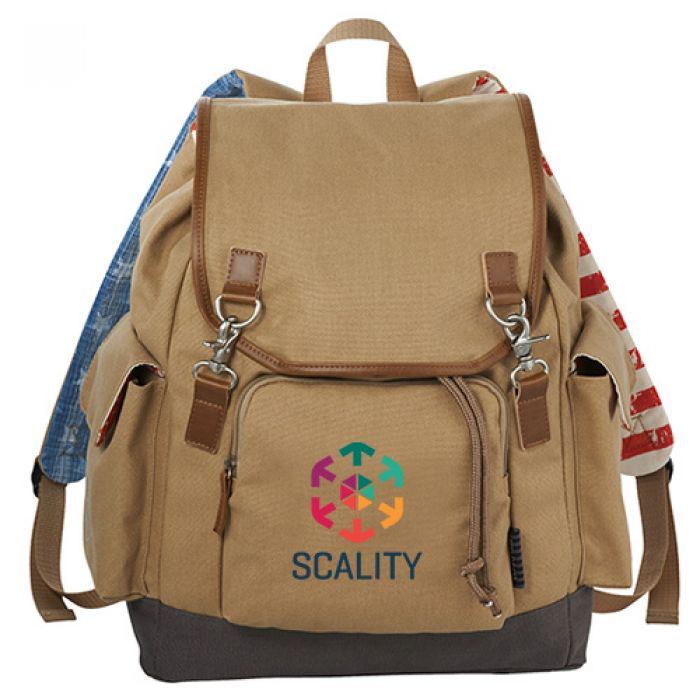 Custom Printed Field and Co Americana Compu-Rucksacks