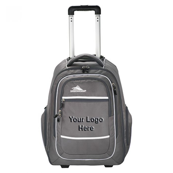 Custom Printed High Sierra Rev Wheeled Compu-Backpacks