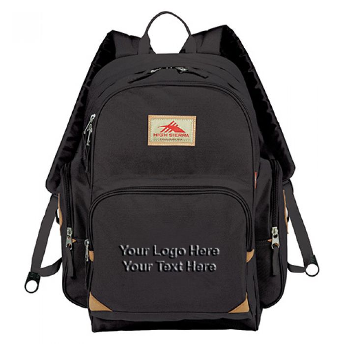 Customized High Sierra Warren Compu-Backpacks