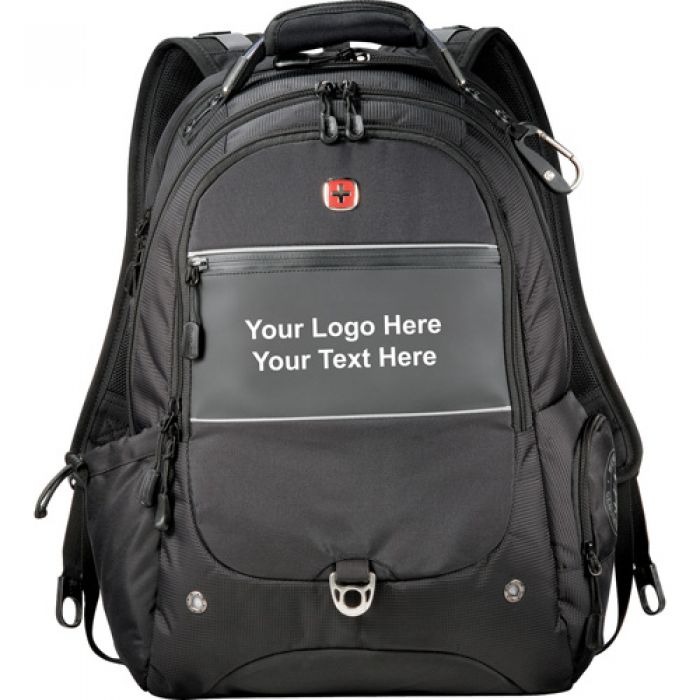 Customized Wenger Scan Smart Journey Compu-Backpacks