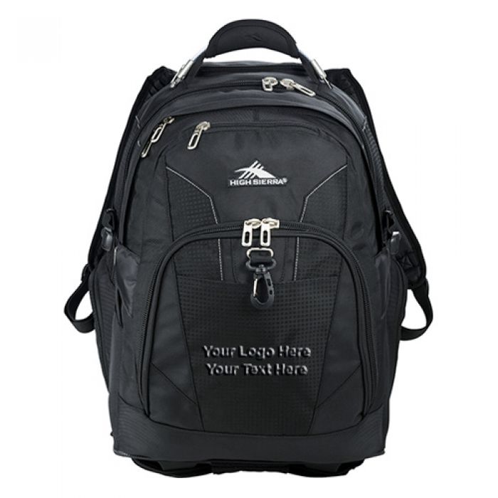 Personalized High Sierra Elite Wheeled Compu-Backpacks