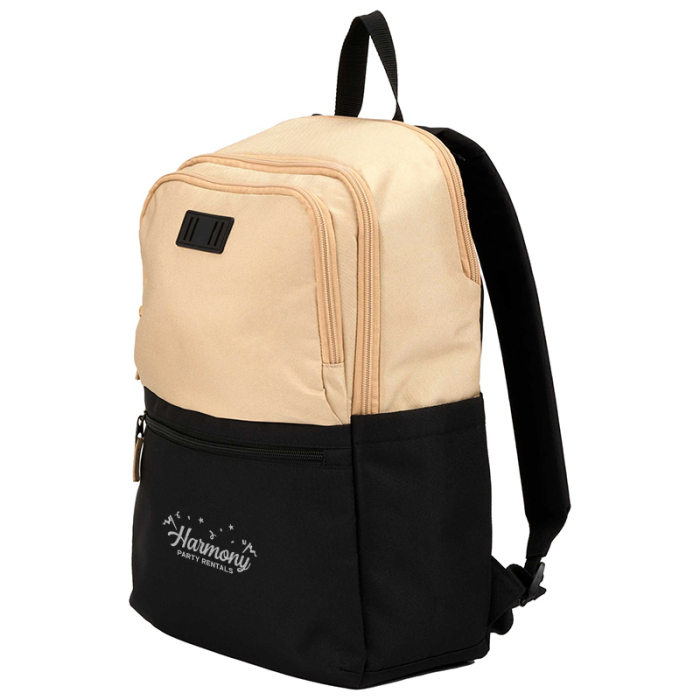 Promotional Duo Recycled 15 Inch Laptop Backpacks