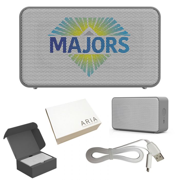 Custom Printed Aria Portable Wireless Speakers