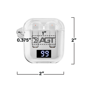 Wireless Earbuds with Digital Power Display