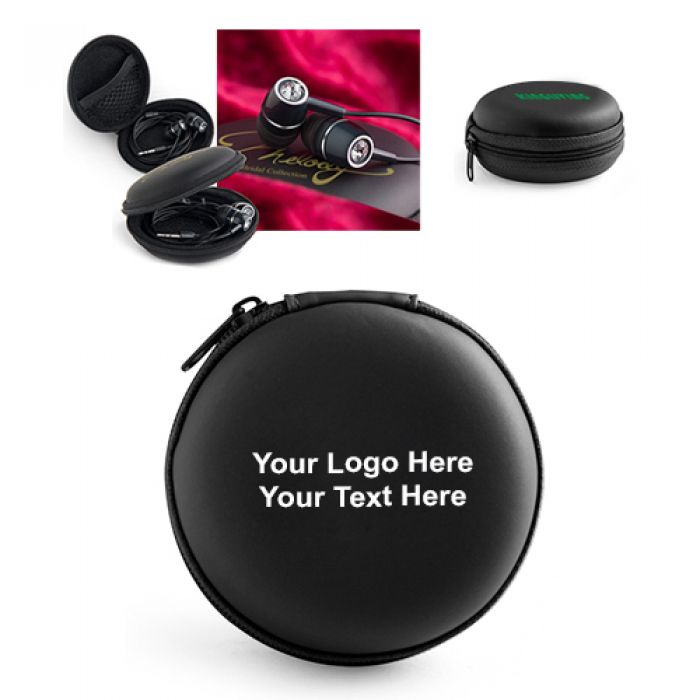 Promotional Logo In-The-Zone Earbuds
