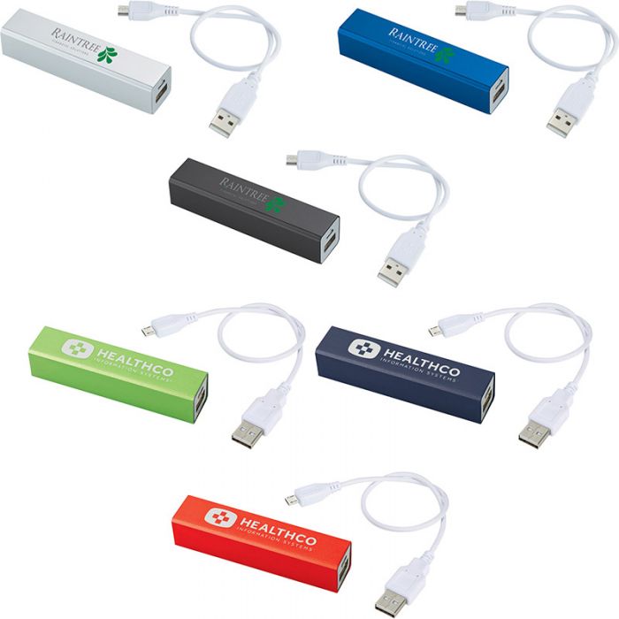 Promotional UL Listed Jolt Power Banks - 2200 mAh