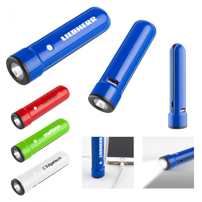 Custom 2600 mAh Galactic Flashlight Power Banks