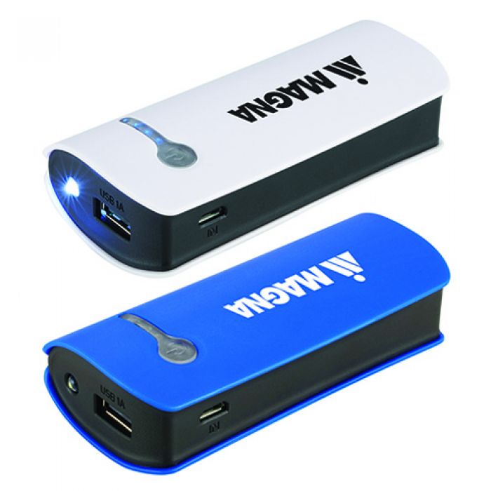 Custom Imprinted UL Listed Erg Power Banks-4000 mAh