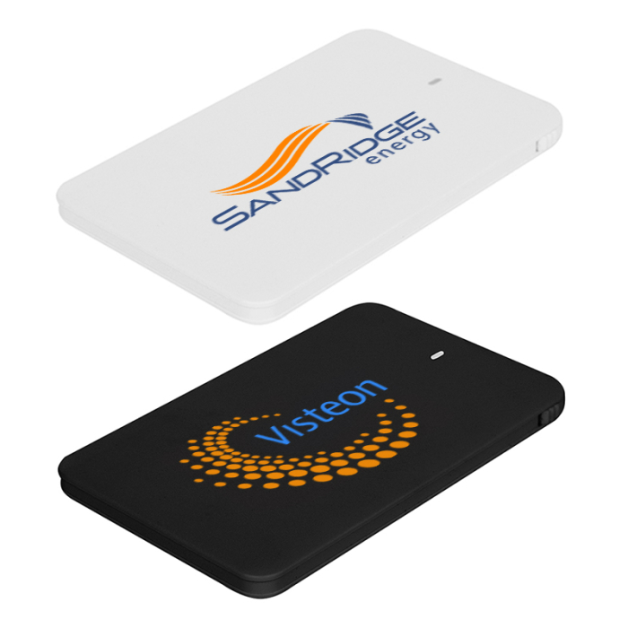 Custom Printed Slim 2500 mAh 3 in 1 Power Banks