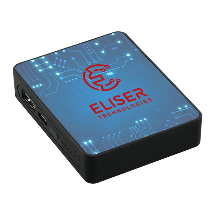 Customized Looking Glass 5000 mAh Wireless Power Banks