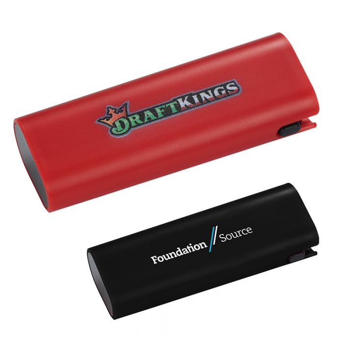 Customized UL Listed Chamber 2200 mAh Power Bank with Cord Storage