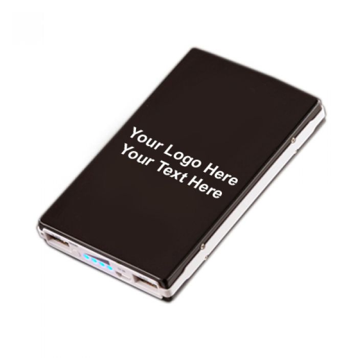 Logo Imprinted Deluxe Power Chargers-6000mAh