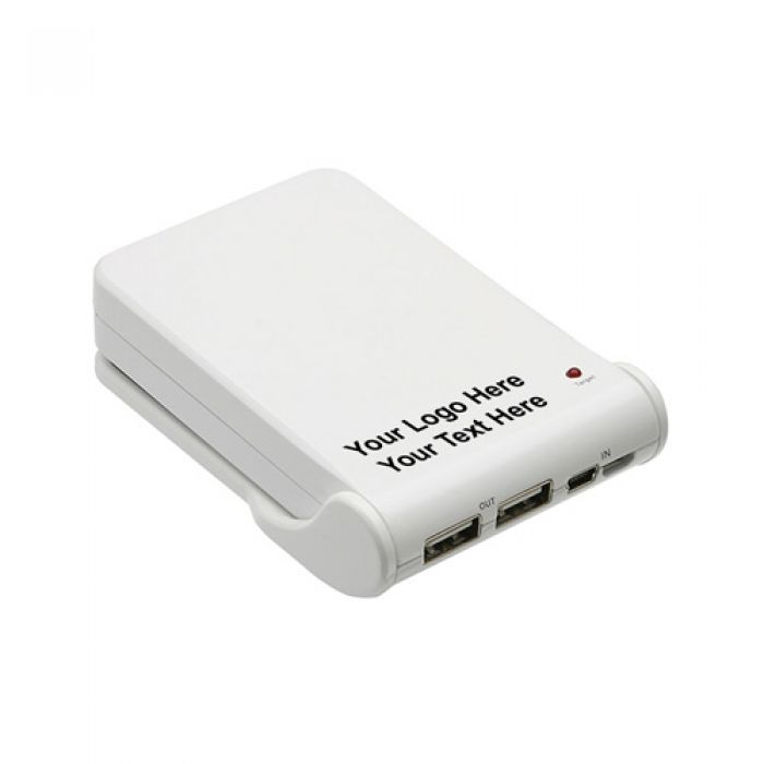 Logo Imprinted Easel Dual Power Banks with Portable Charger