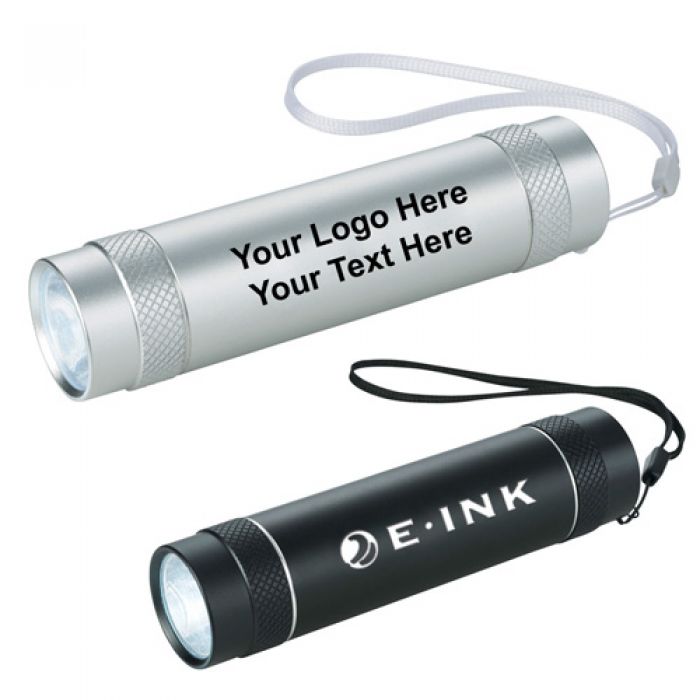 Logo Imprinted Illuminator Power Banks with Flashlight-3000 mAh