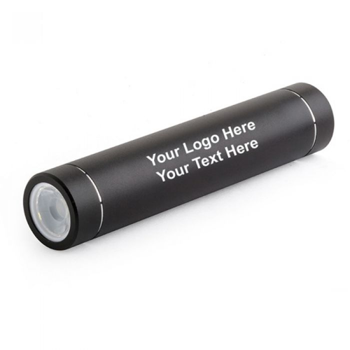 Promotional Linear Power Banks with Flashlight
