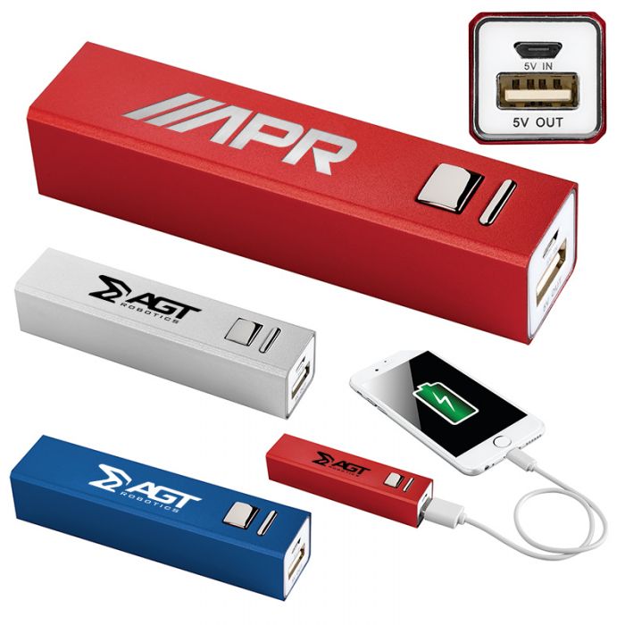 Promotional Logo UL Listed Power Banks - 1900 mAh