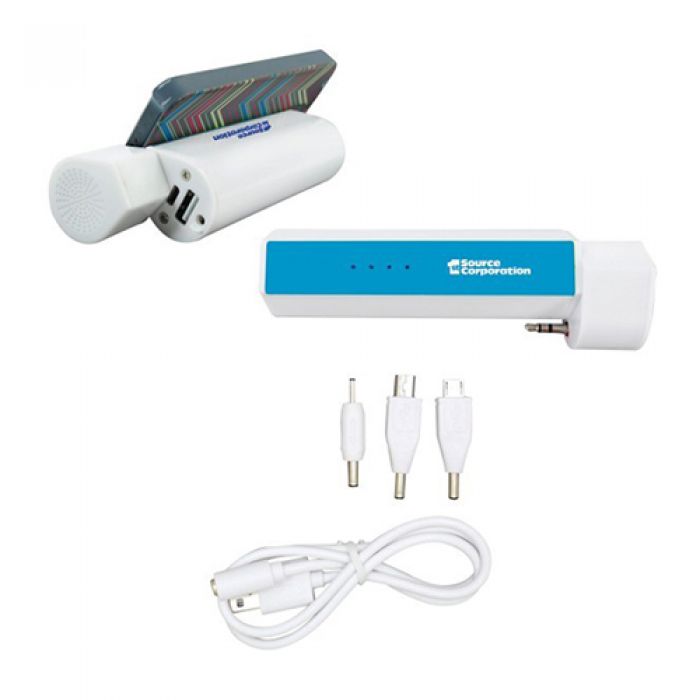 Promotional Spin and Base Multifunctional Power Banks