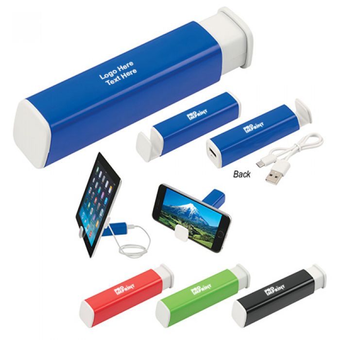 Promotional UL Listed Power Banks with Phone Stand