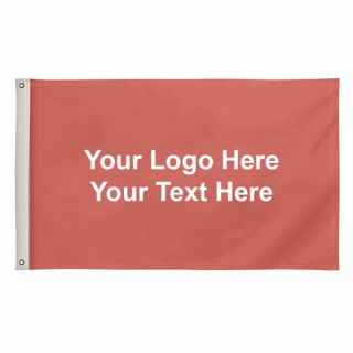 3' x 5' Logo Full Color Single Sided Flag