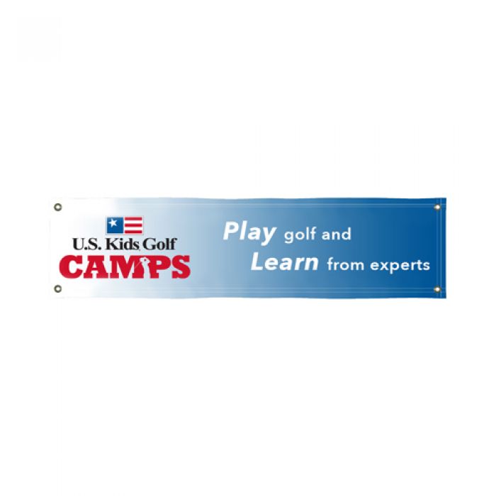2' x 8' Promotional Logo Single-Sided Vinyl Banners