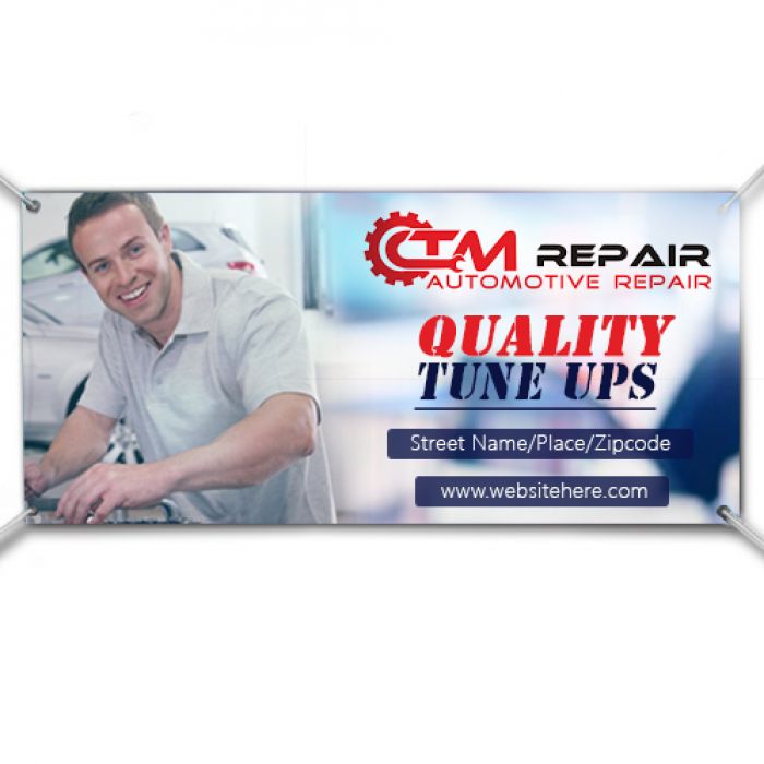 2' x 6' Custom Printed Outdoor Vinyl Mesh Banners