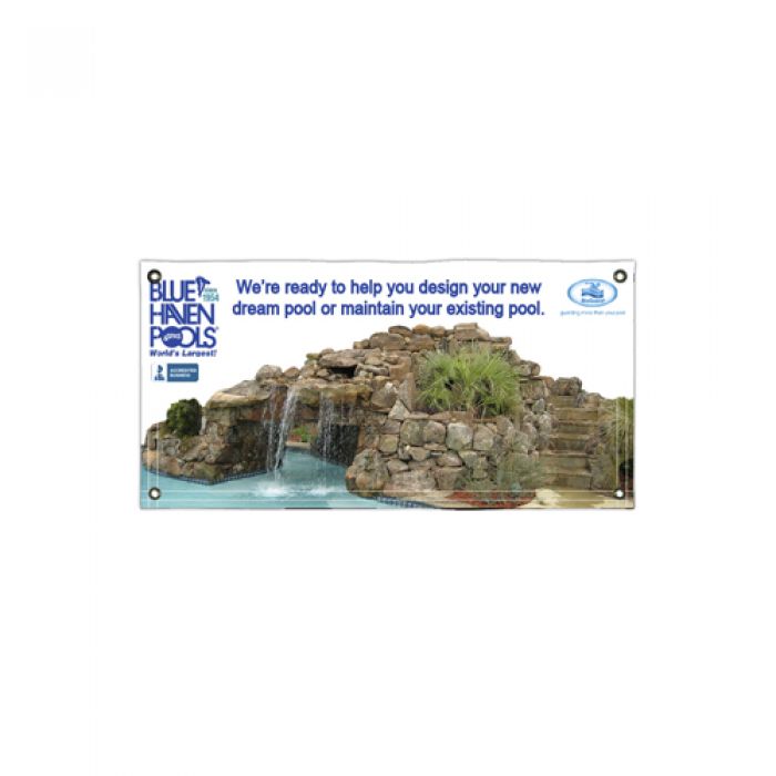 3' x 6' Custom Printed Opaque Vinyl Single-Sided Banners