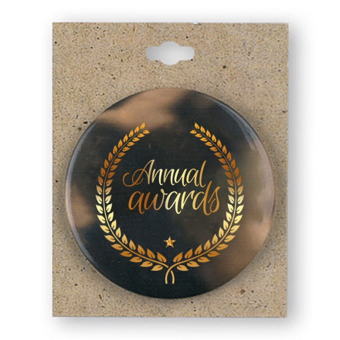 14 to 14.9 Sq Inch Custom Button Pin Backer Cards