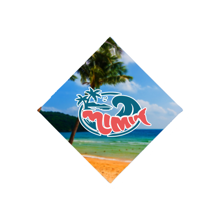 2 Inch Personalized Diamond Full Color Buttons with Safety Pins and Chipboard Backing