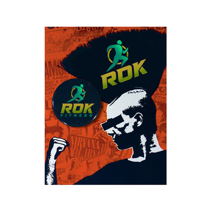 25 to 25.9 Sq Inch Custom Button Pin Backer Cards