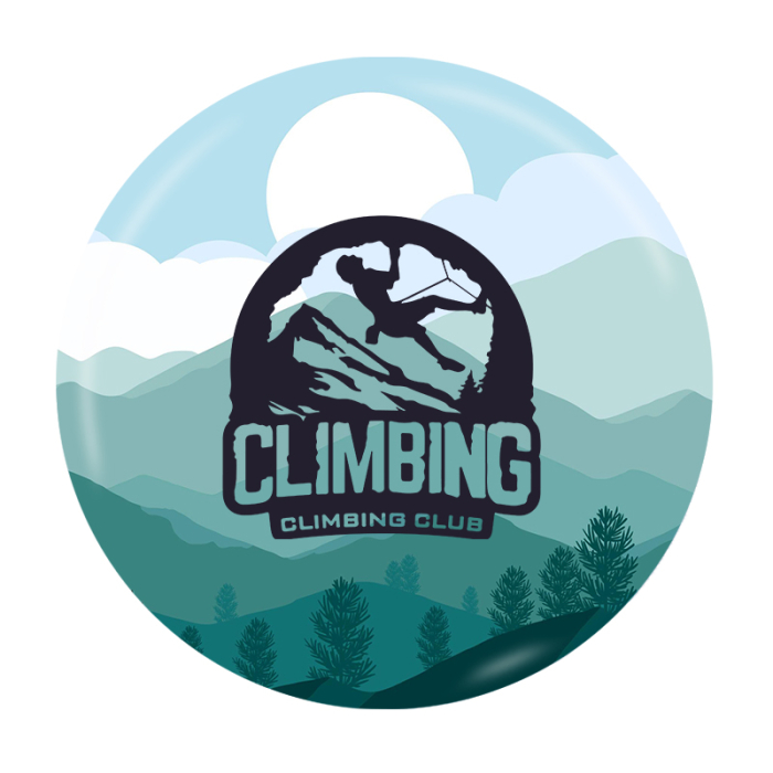 3 1/2 Inch Customized Round Full Color 1-Piece Buttons with Safety Pins