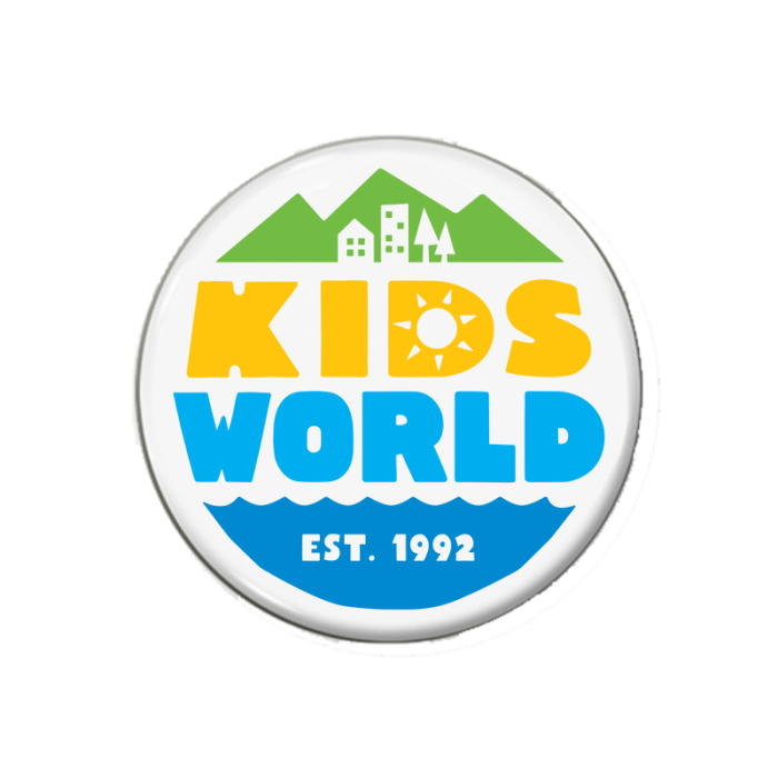 3 Inch Promotional Round Full Color Buttons with Safety Pins