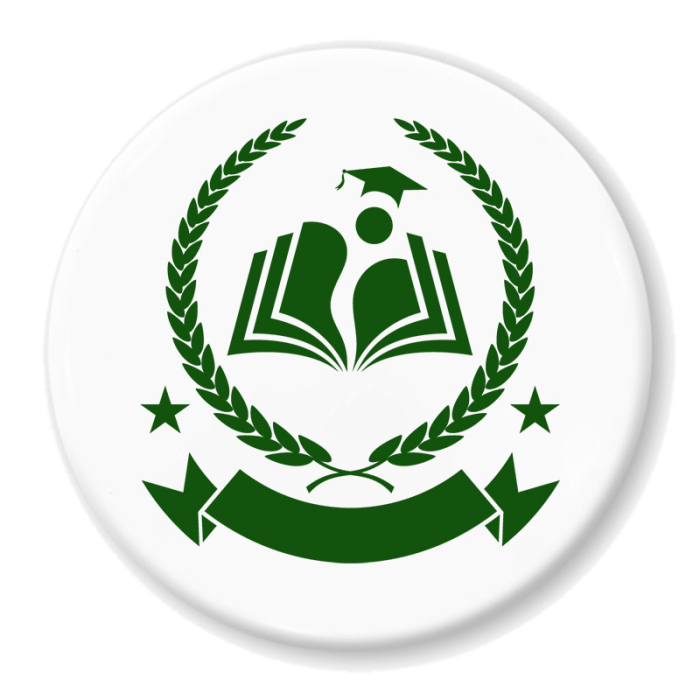 4 Inch Customized Round Button 2-Piece with Safety Pins