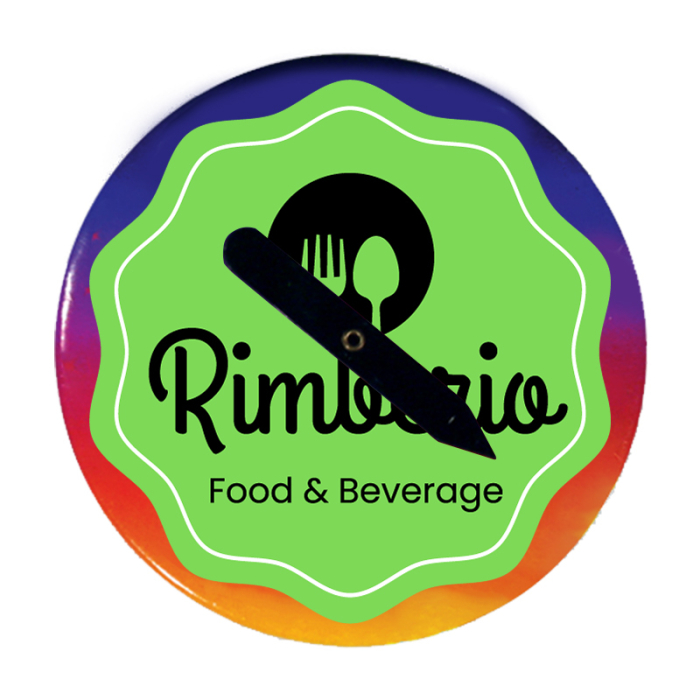 6 Inch Promotional Round Spinner Buttons