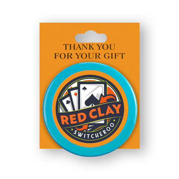 6 to 6.9 Sq Inch Custom Button Pin Backer Cards