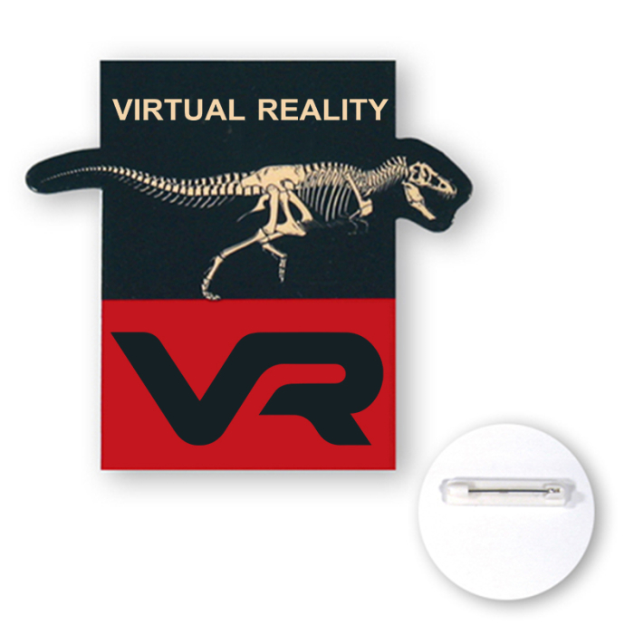 7 to 7.9 Sq In Custom Shaped Full Color Chipboard Buttons