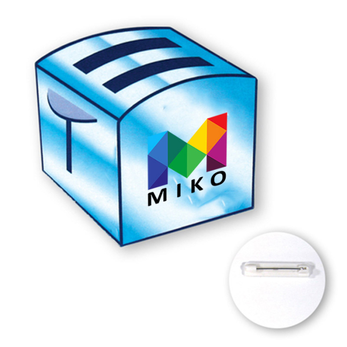 9 to 9.9 Sq In Custom Shaped Full Color Chipboard Buttons