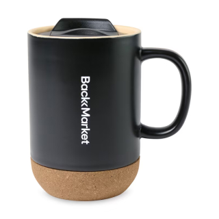 14 Oz Valo Ceramic Lidded Mugs