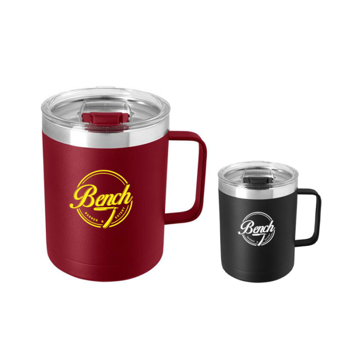 14 Oz Promotional Stainless Steel Camp Mugs