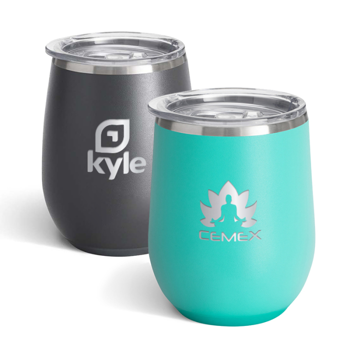 14 Oz Promotional Swig Life Stemless Wine Tumblers