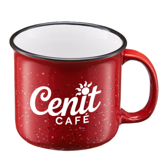 15 Oz Speckle-It Ceramic Camping Mugs