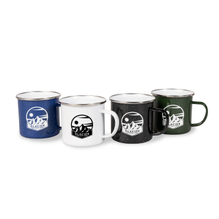 16 Oz Enamel Camping Mugs